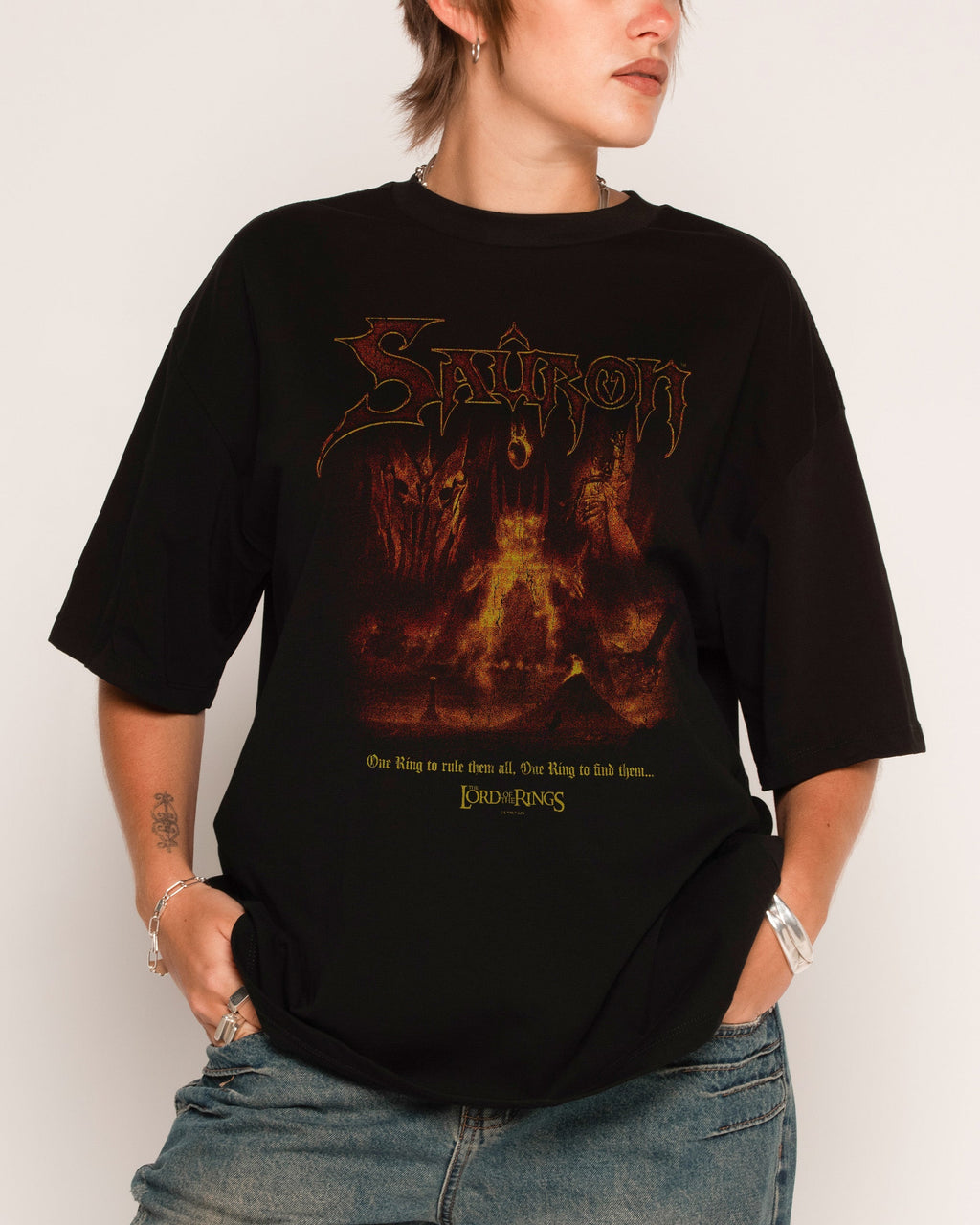 Dark Lord Sauron Oversized Tee