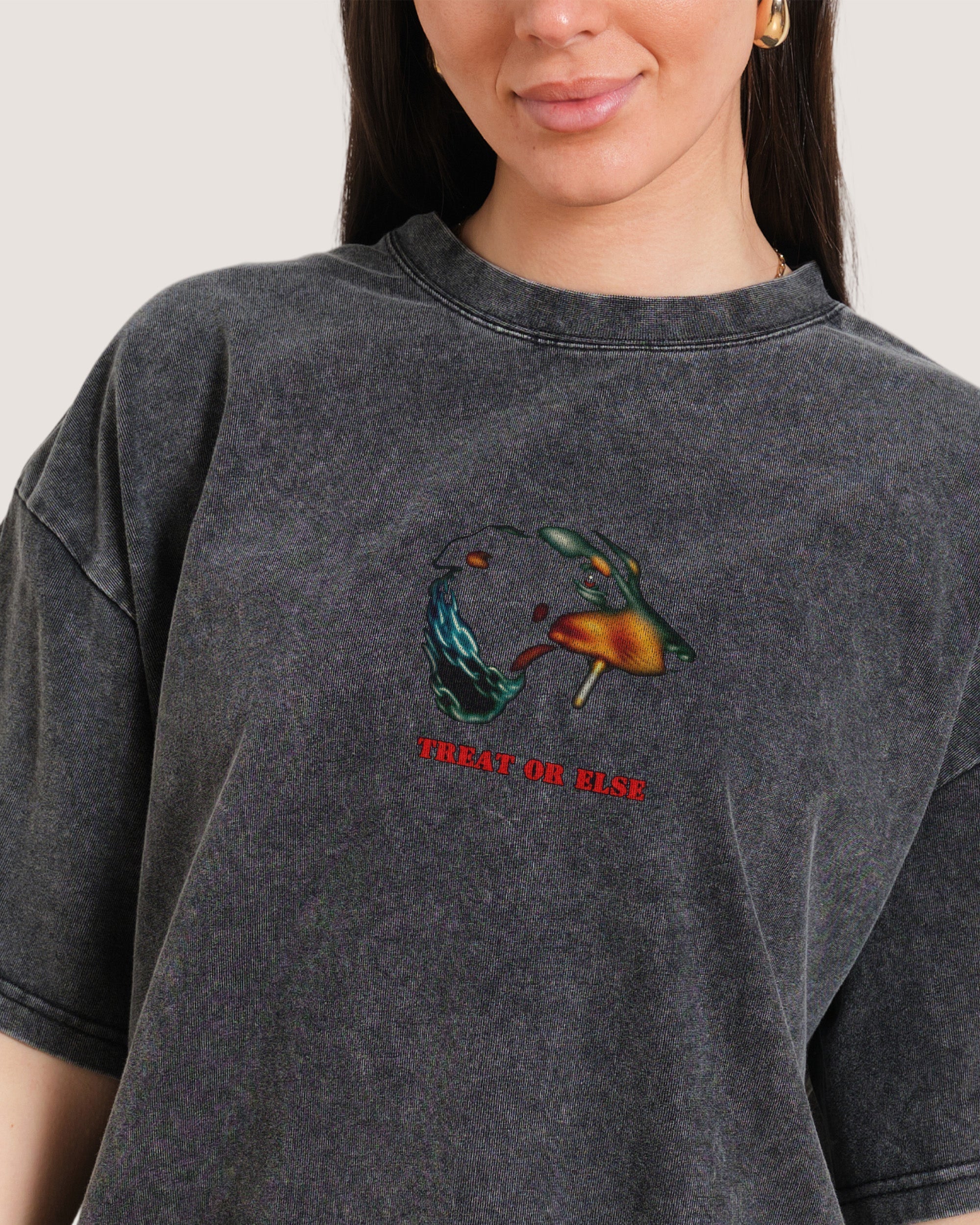 Treat or Else Oversized Tee