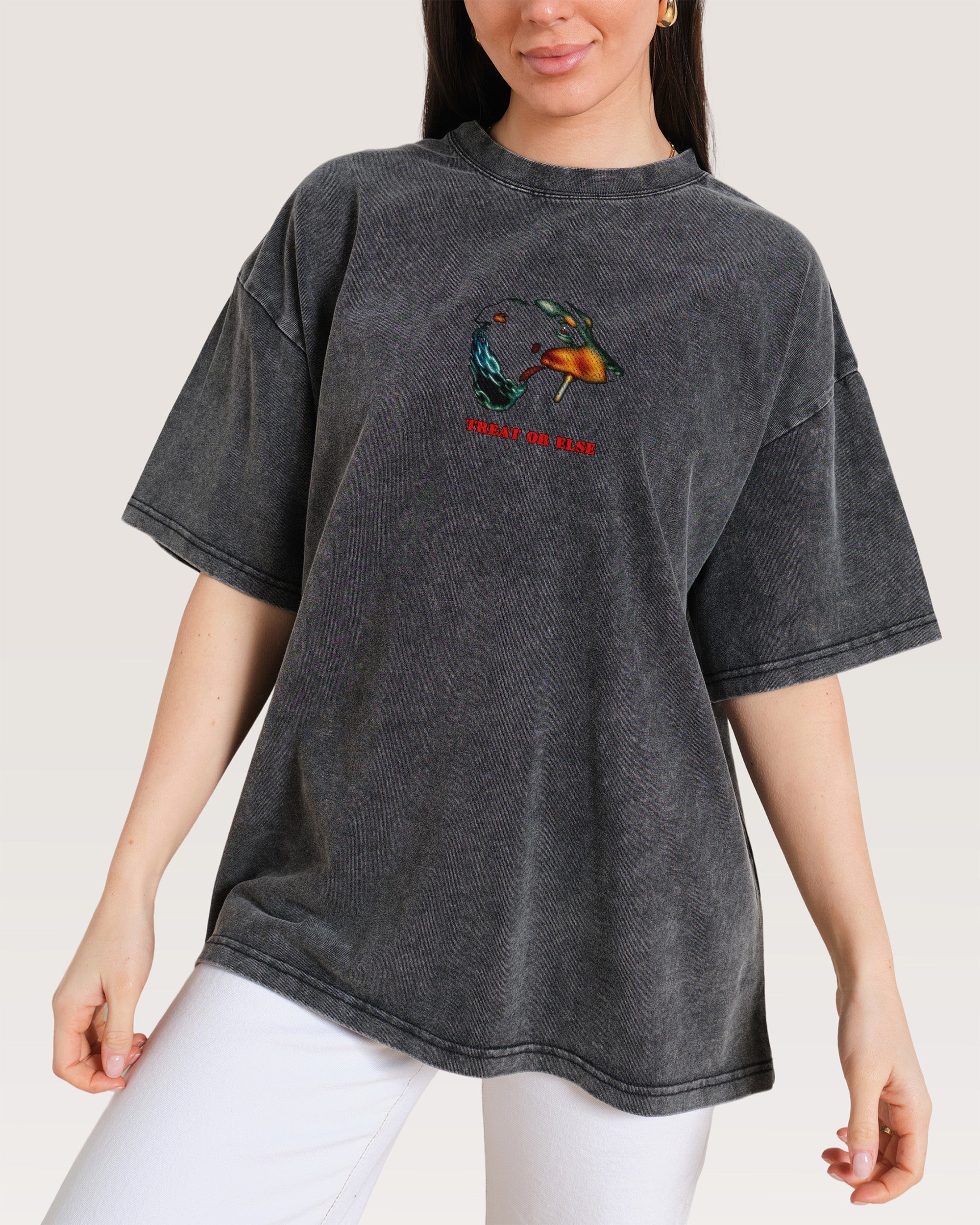 Treat or Else Oversized Tee
