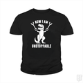 Now I Am Unstoppable Kids Shirt