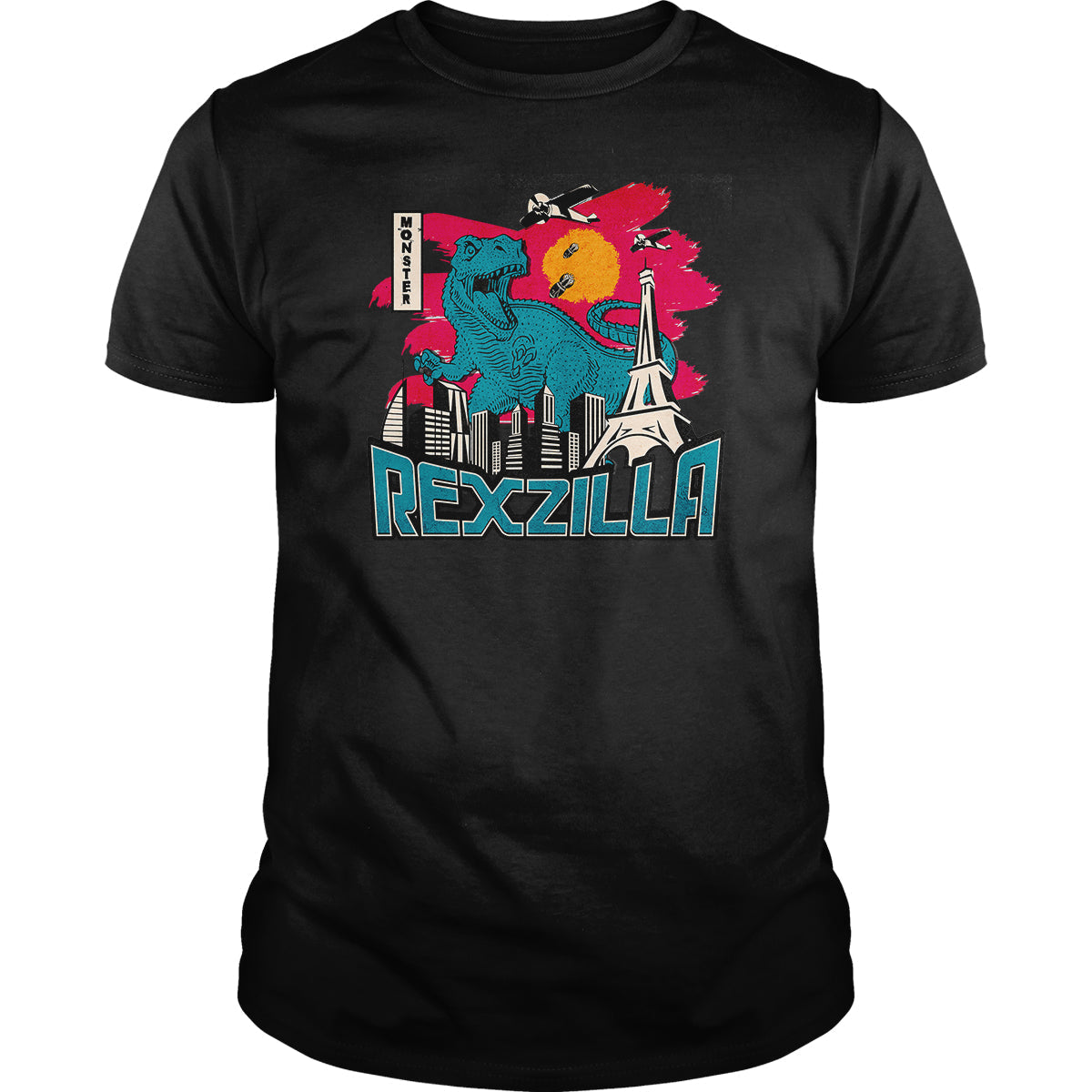 Retro Vintage Japanese Monster Rexzilla