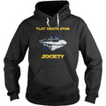 Flat Death Star Society Hoodie