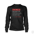 Engineer Definition Long Sleeve