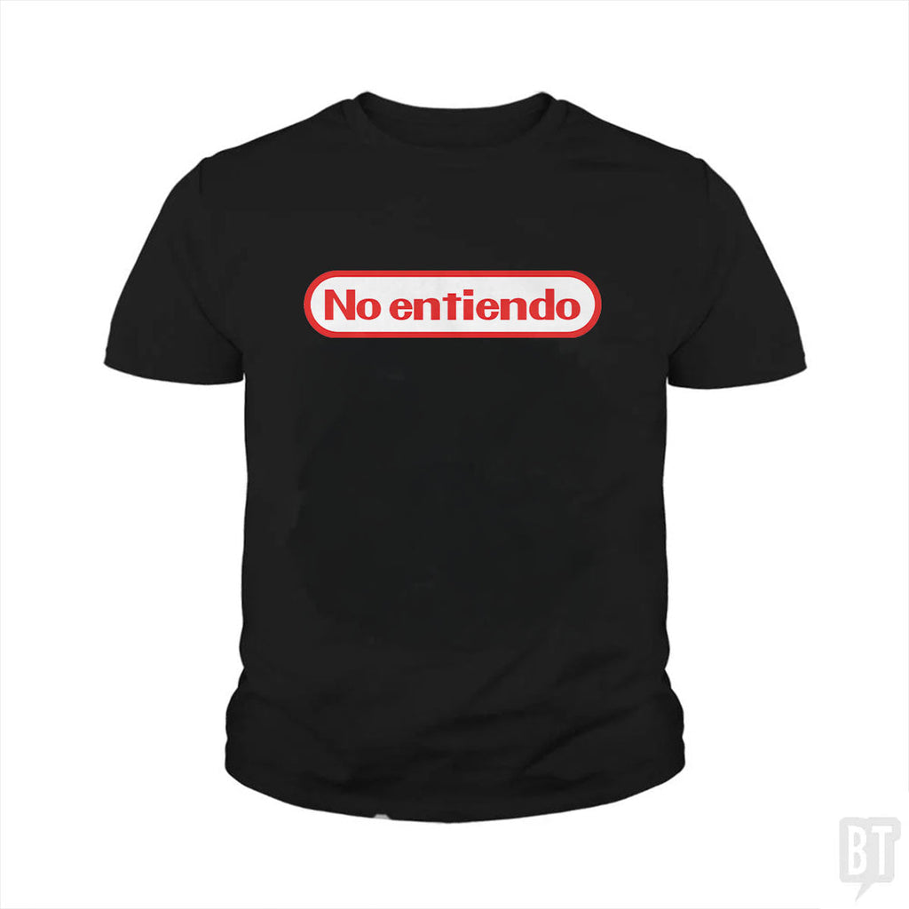 No Entiendo Kids Shirt