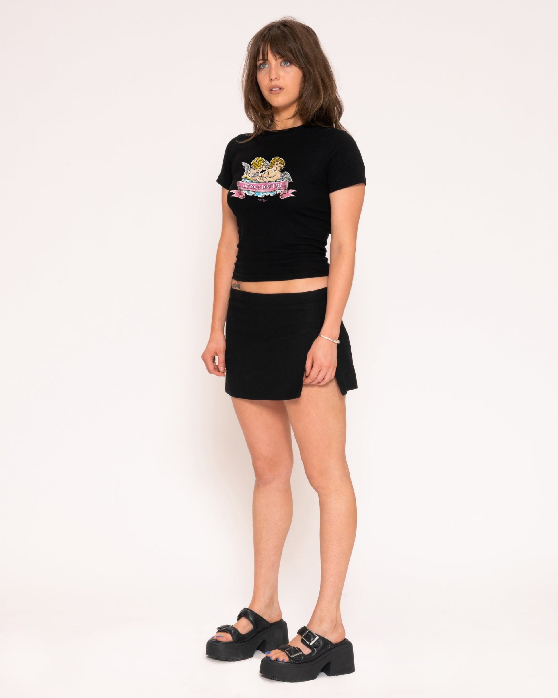 Do Not Disturb Longline Baby Tee