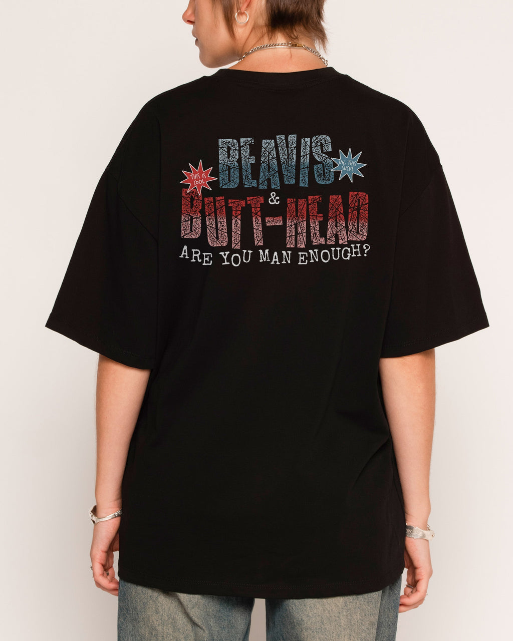 Backyard Wrestling Oversized Tee