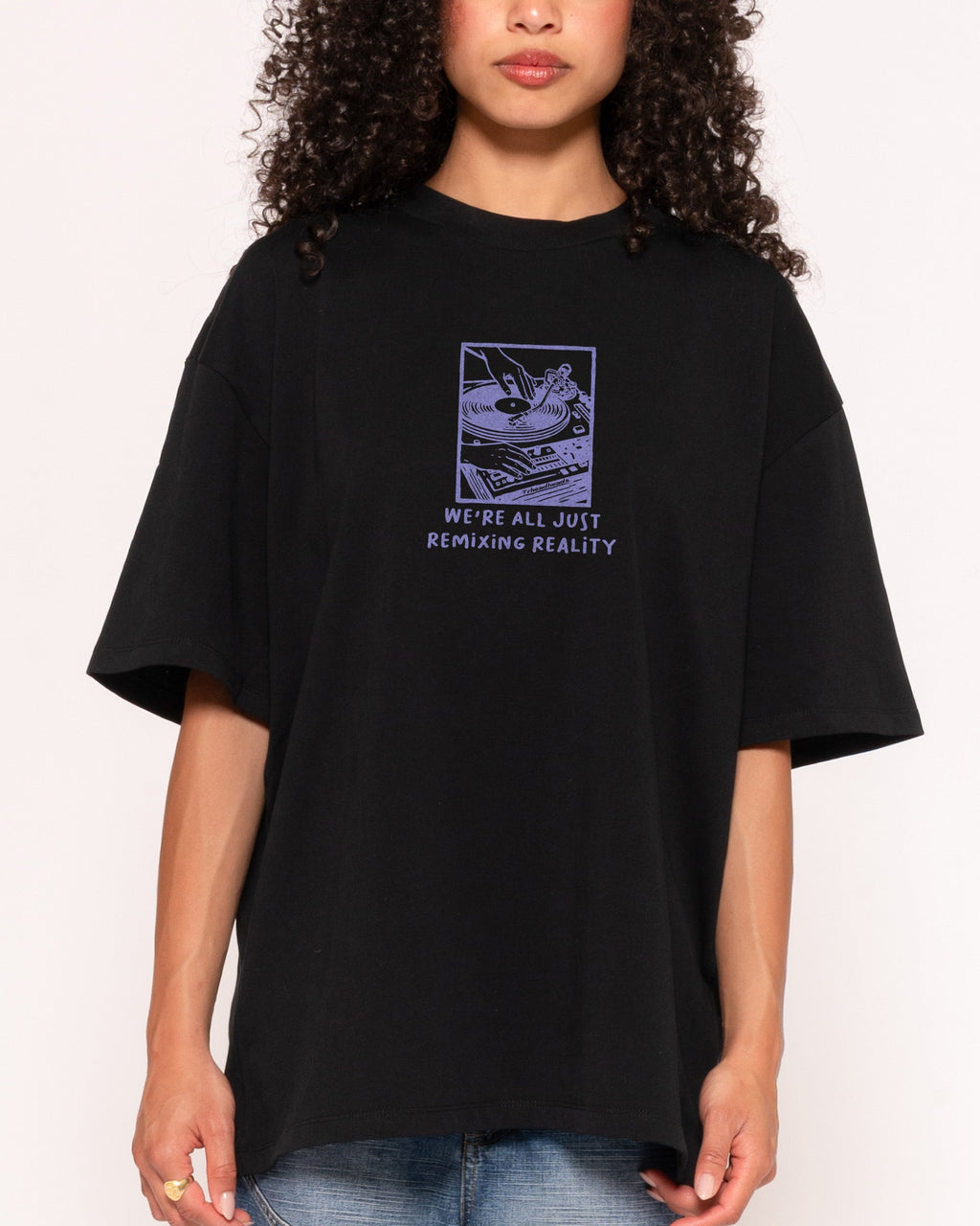 Remixing Reality Oversized Tee