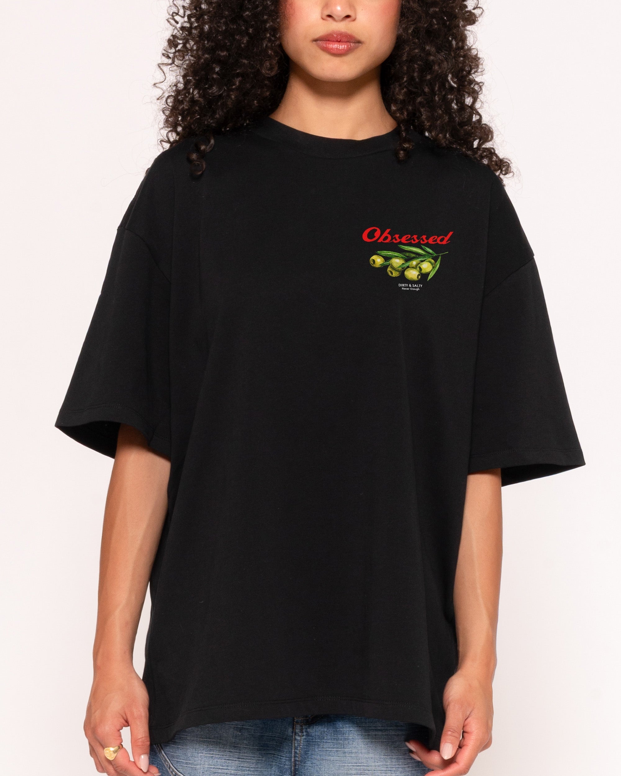 Obsessed Olives Oversized Tee