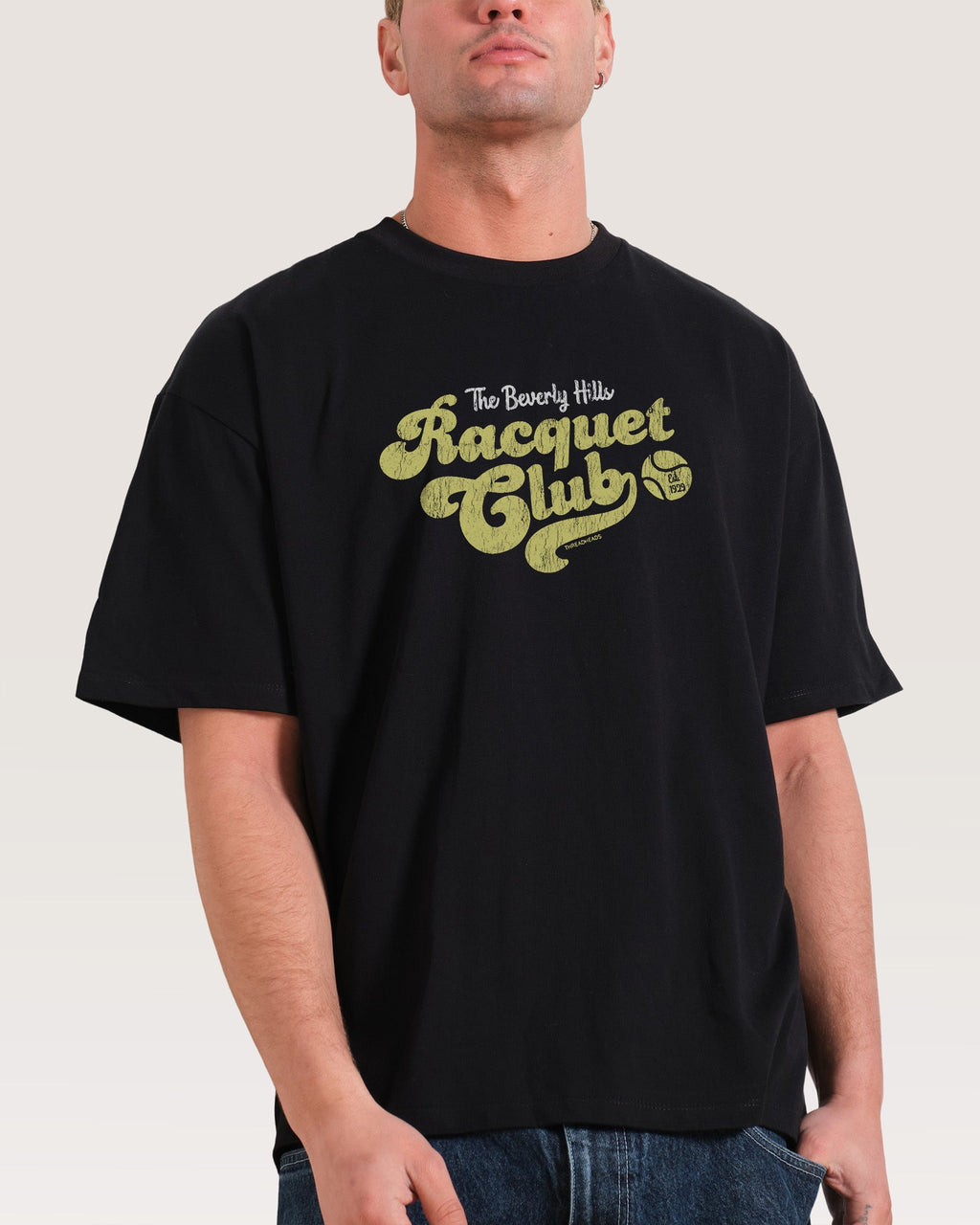 Beverly Hills Racquet Club Oversized Tee