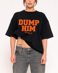 Dump Him Boxy Crop Tee