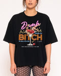 Dumb Bitch Hotel Boxy Crop Tee