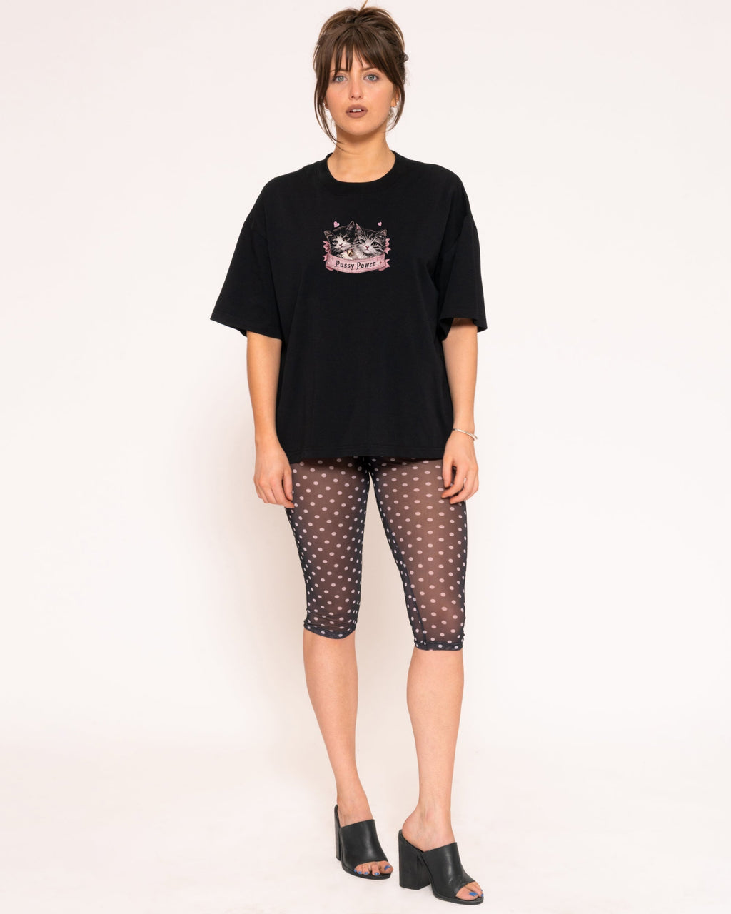 Pussy Power Boxy Crop Tee