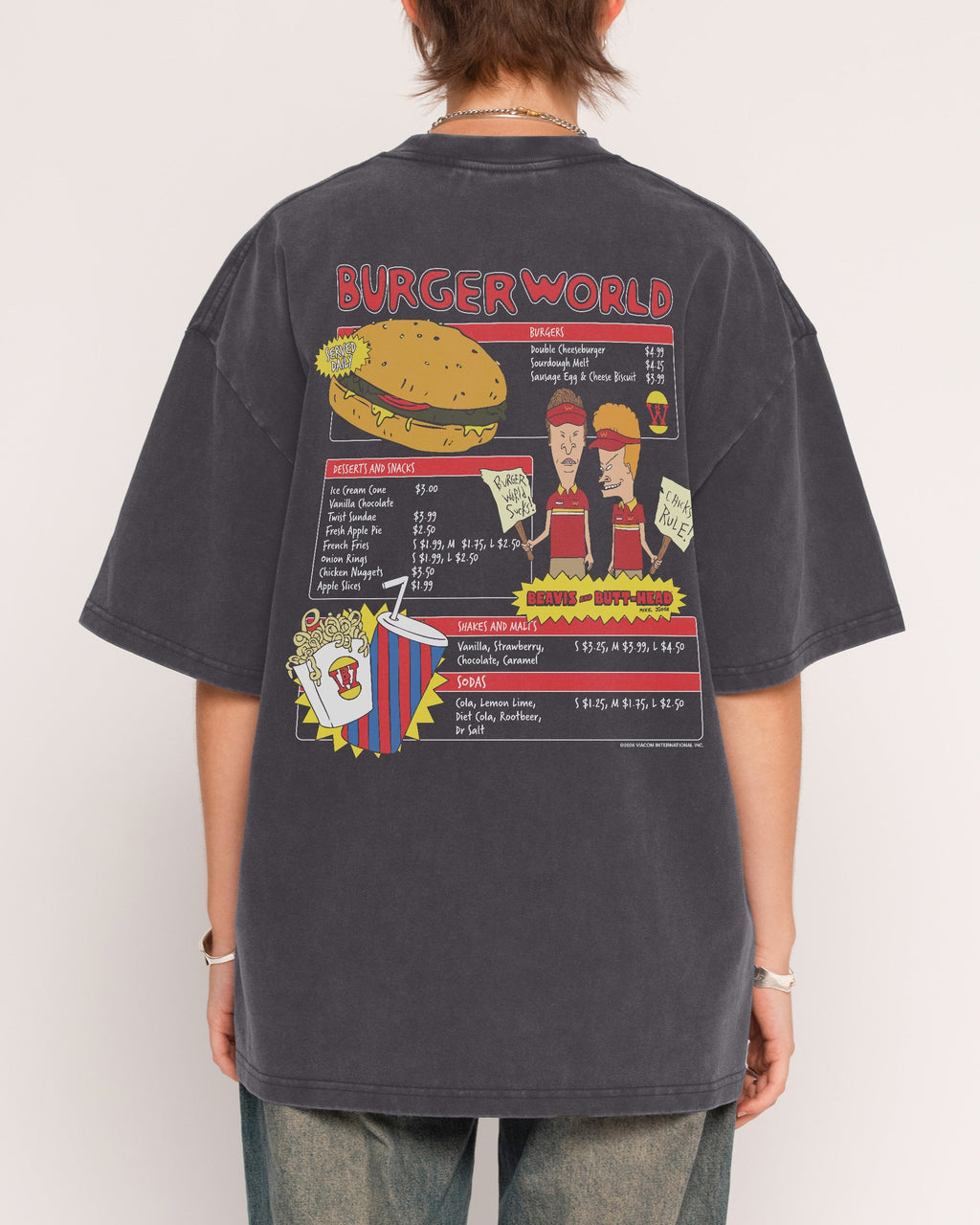 Burger World Wash Tee