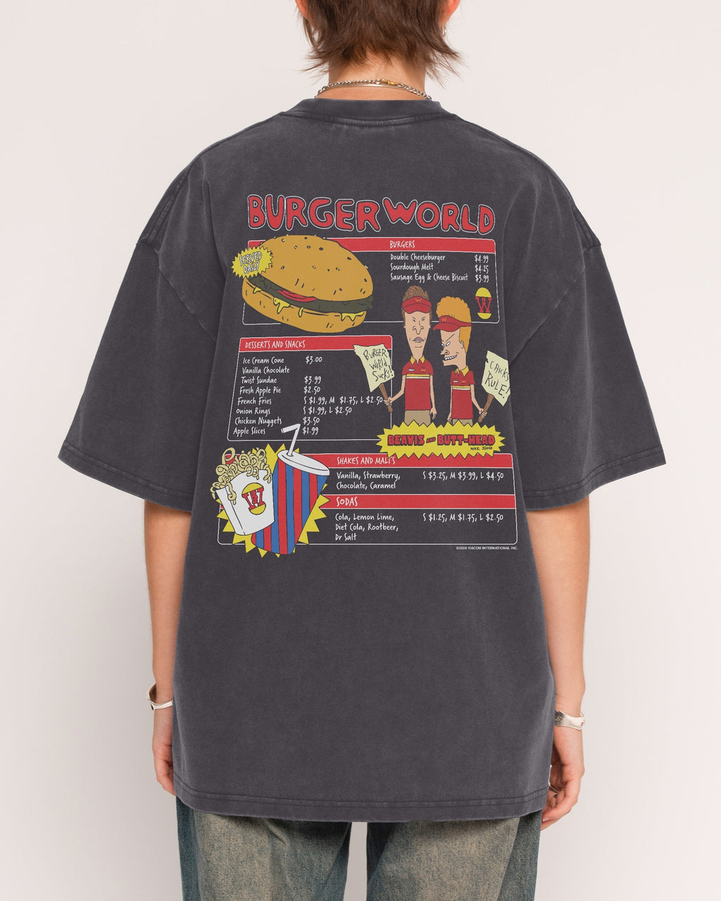Burger World Oversized Tee