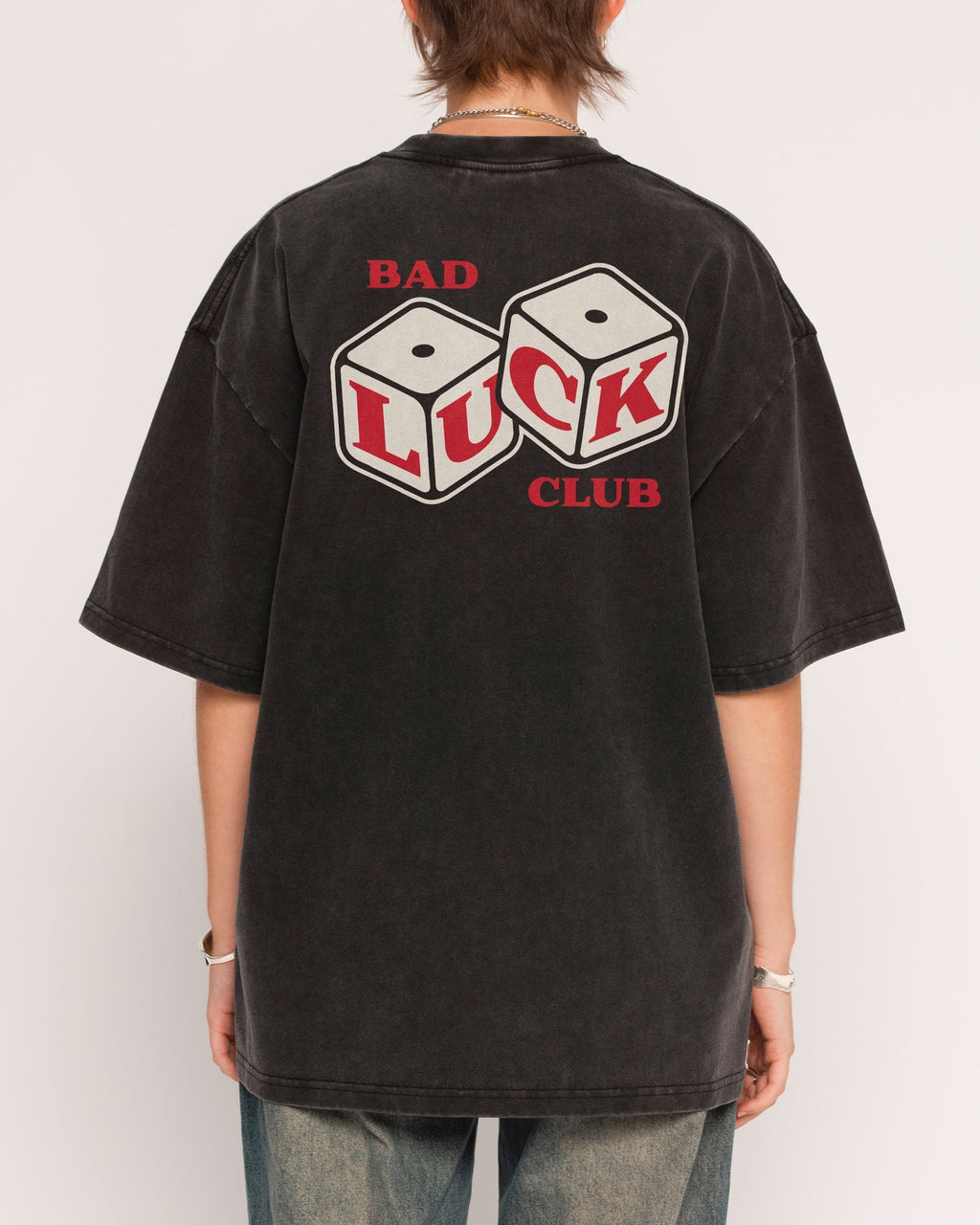 Bad Luck Club Oversized Tee