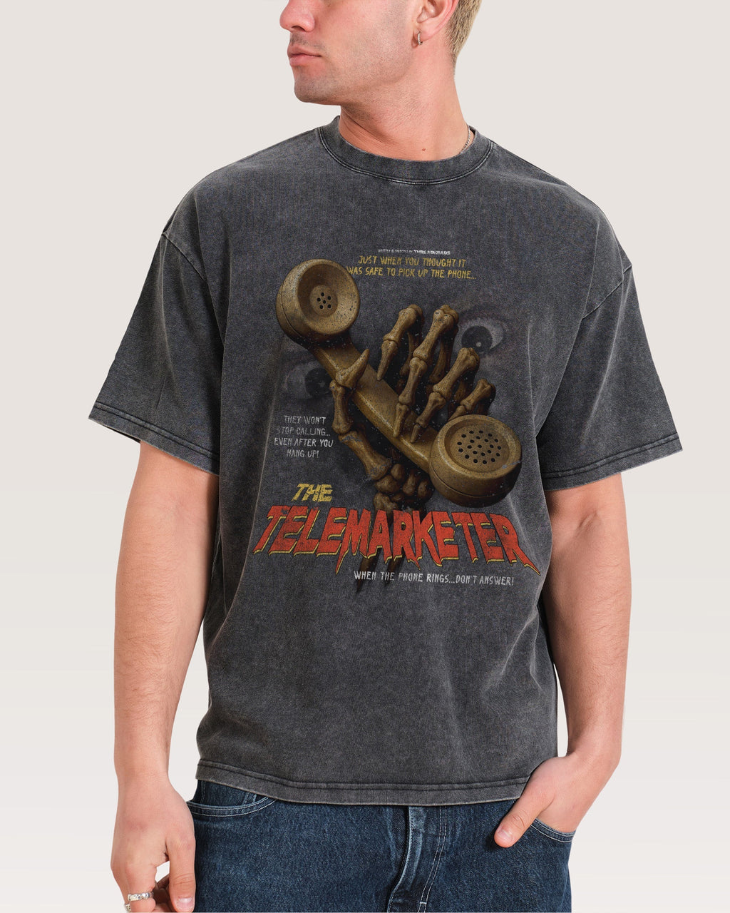 The Telemarketer Oversized Tee