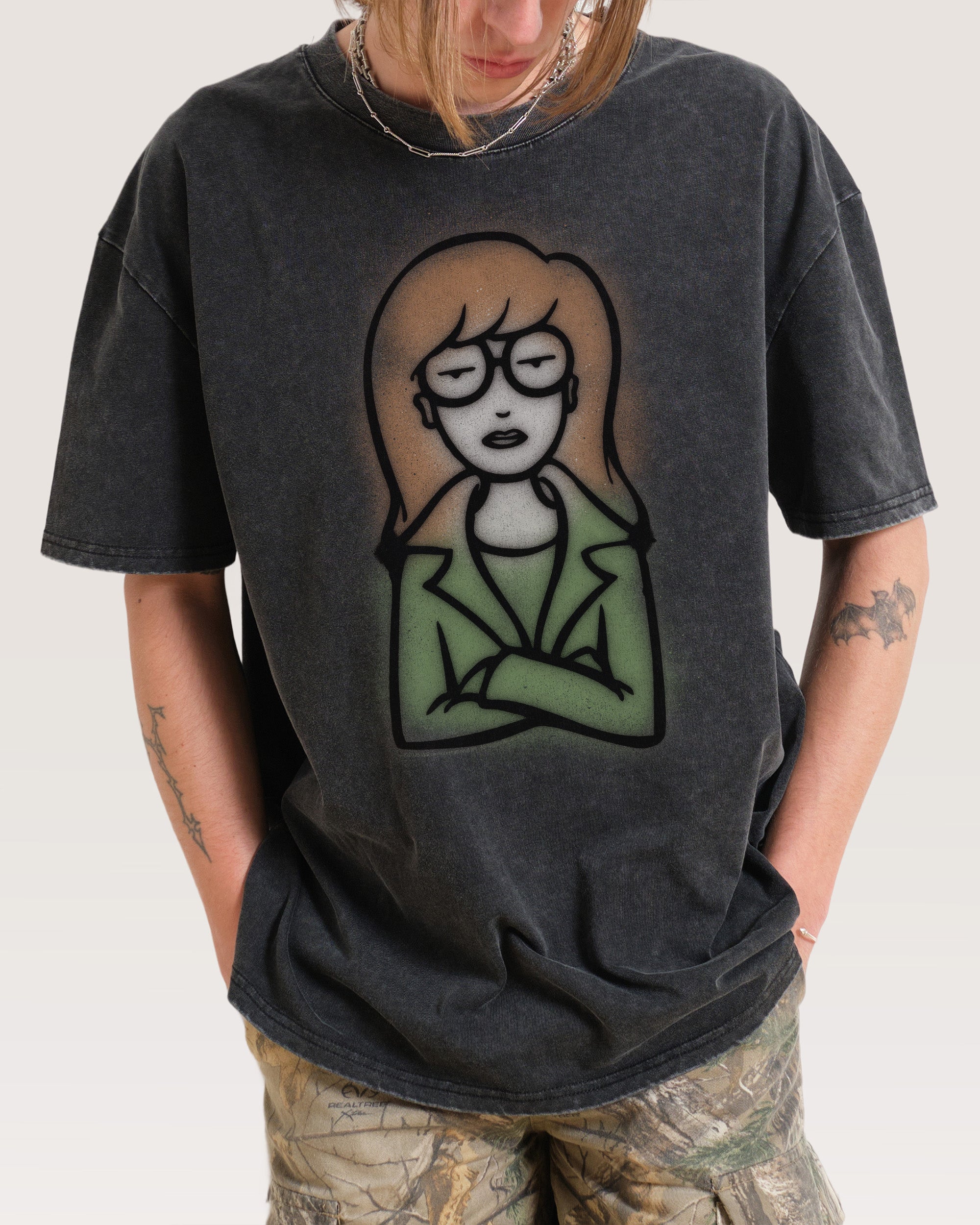Go To Hell Oversized Tee