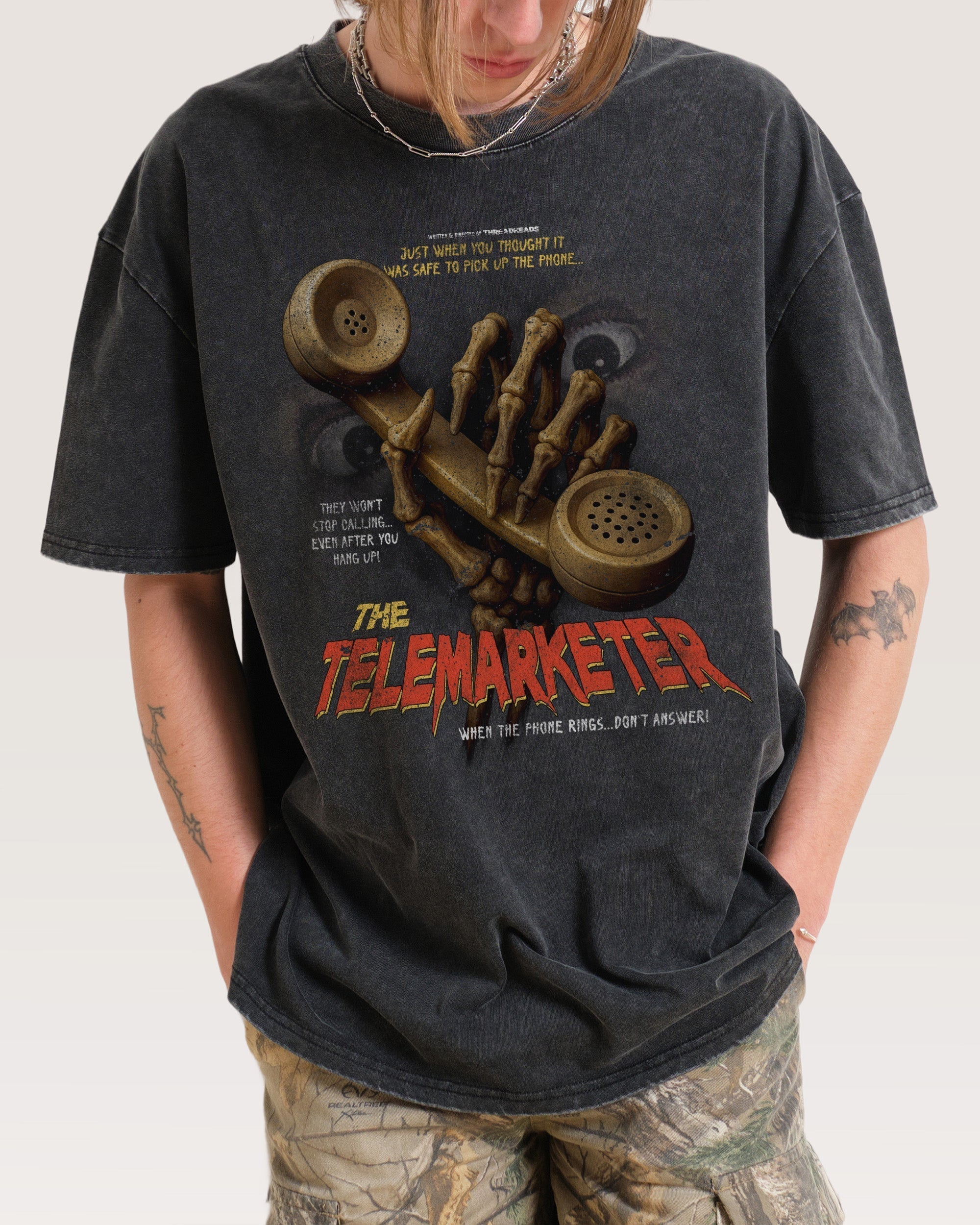 The Telemarketer Oversized Tee