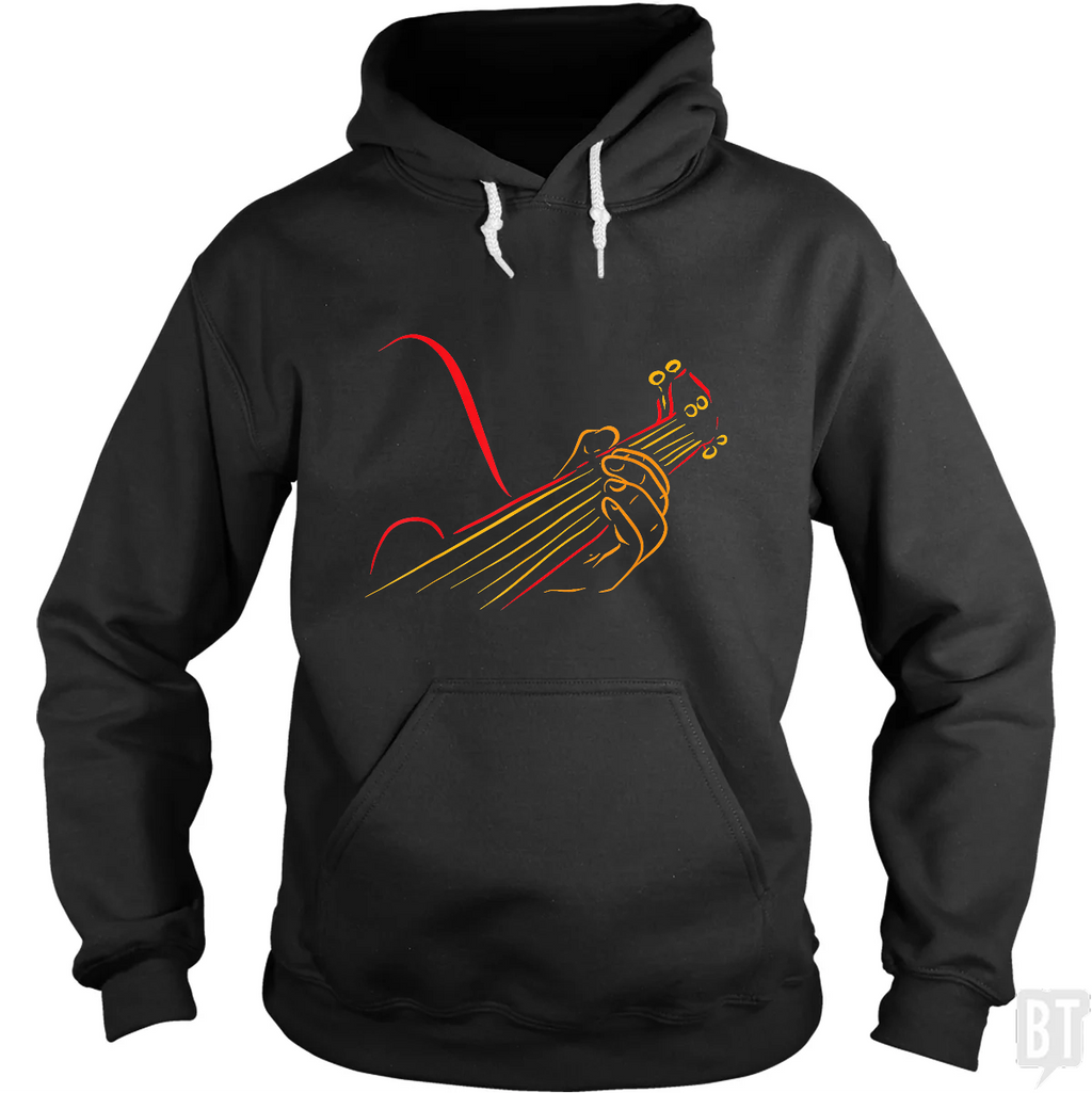 Playing Guitar Music Life Hoodie