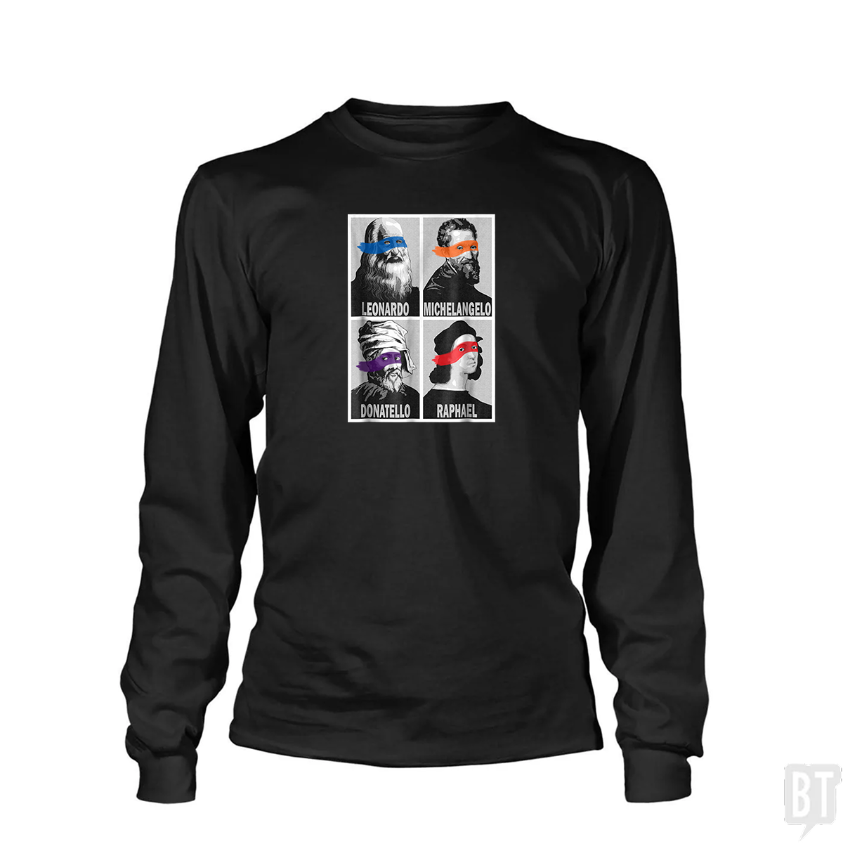 Renaissance Ninja Artists Long Sleeve