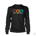 Rock Paper Metal Long Sleeve