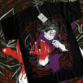 Bloody Choso T Shir Japanese Manga Jujutsu Kaisen Horror Anime Black Shirt Full Size T-Shirts