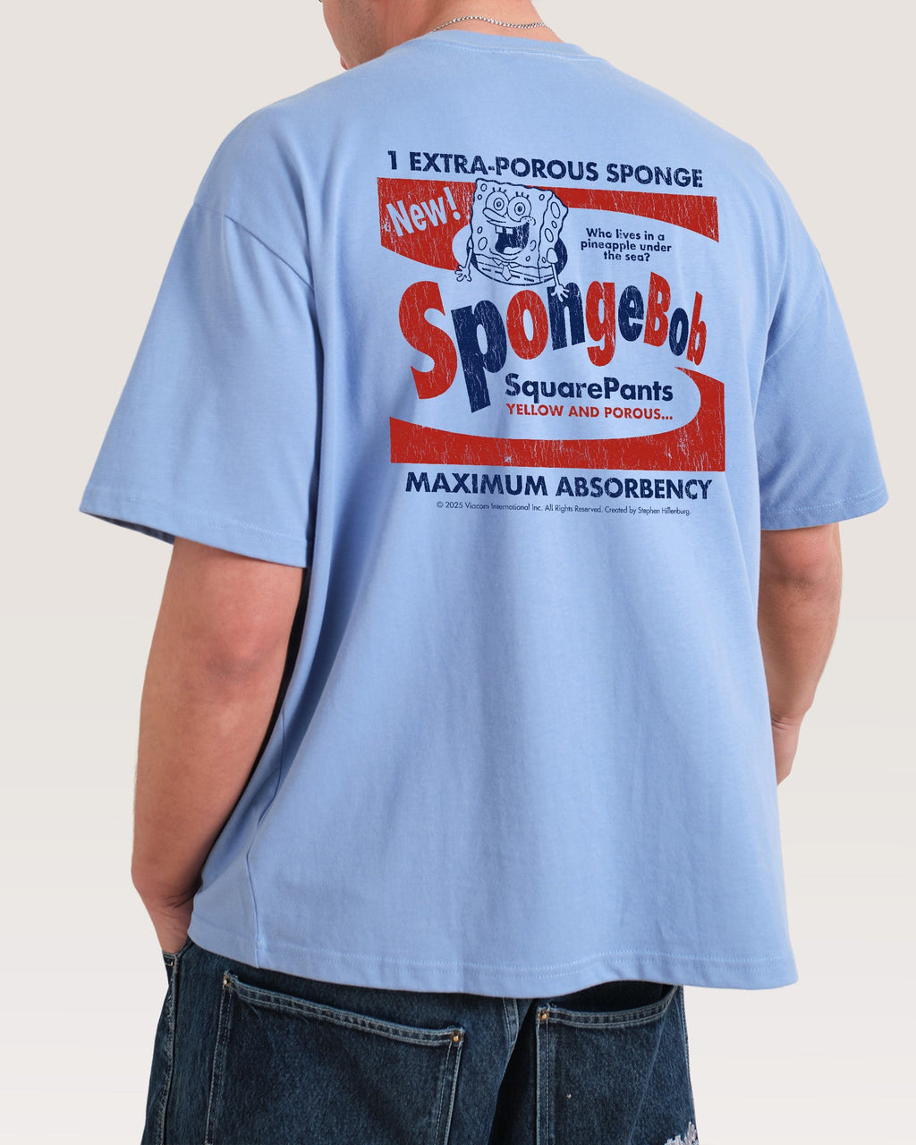 Spongebob Bob Oversized Tee