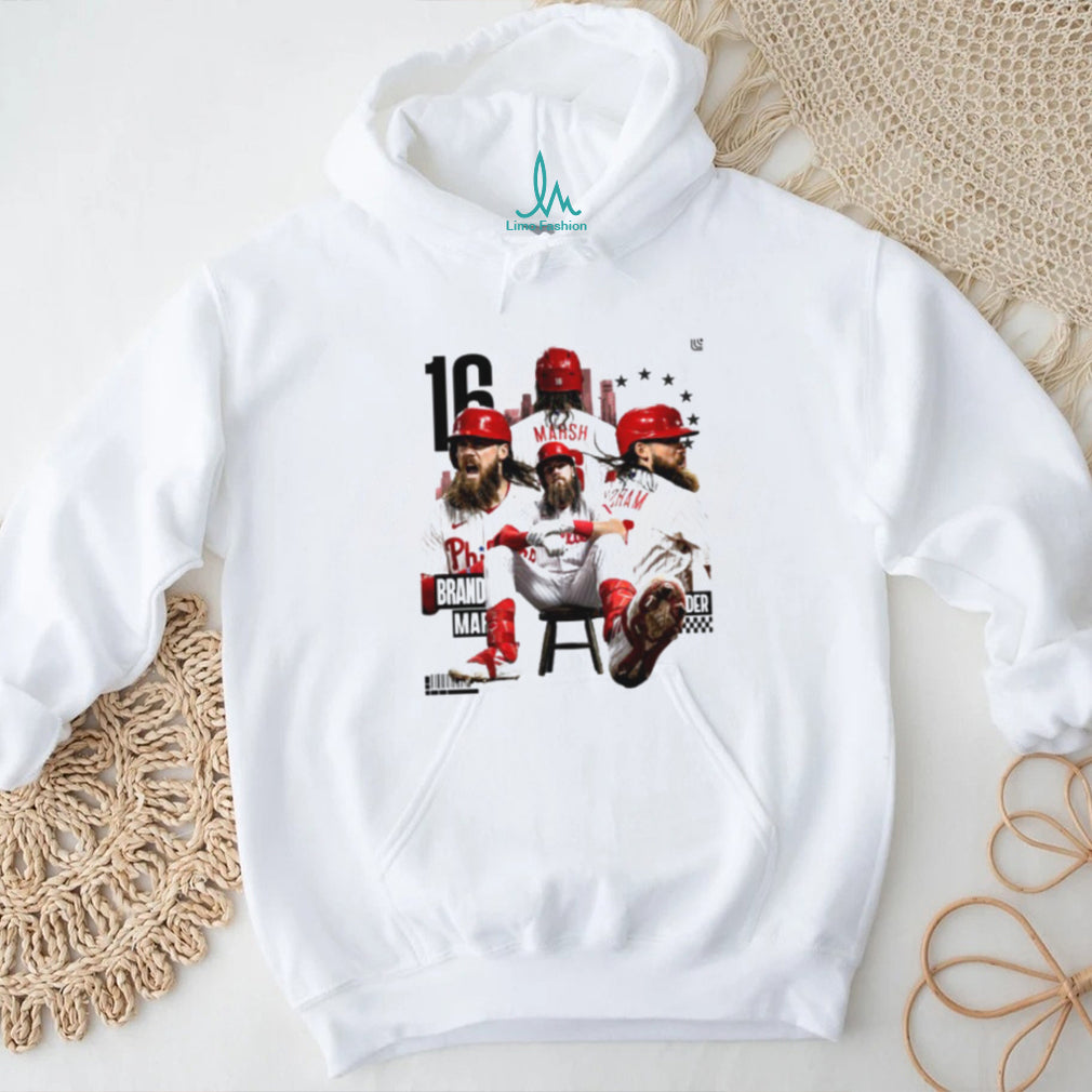 Brandon Marsh Philadelphia Baseball Fan Photo Collage Shirt