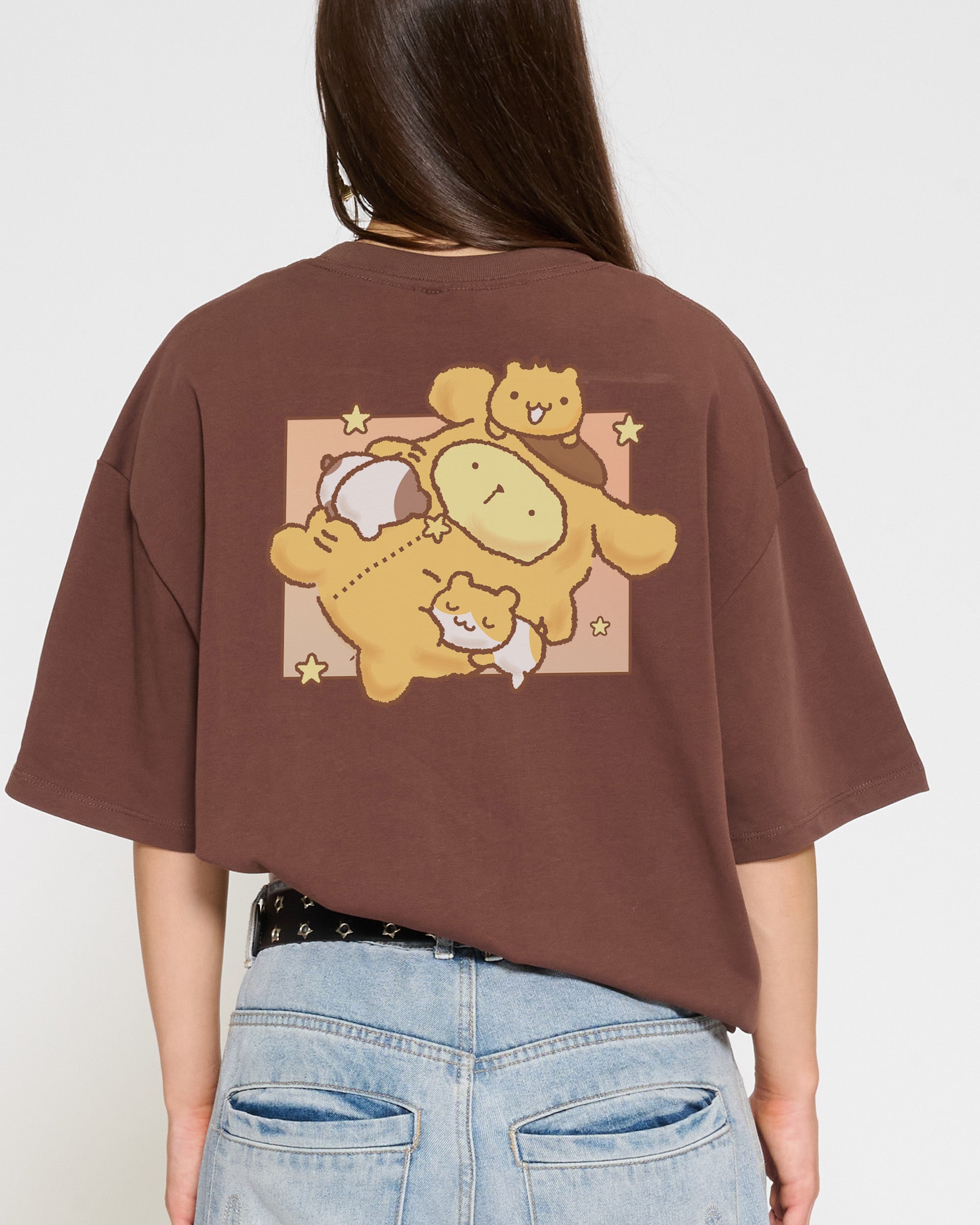 Pompompurin Nap Oversized Tee