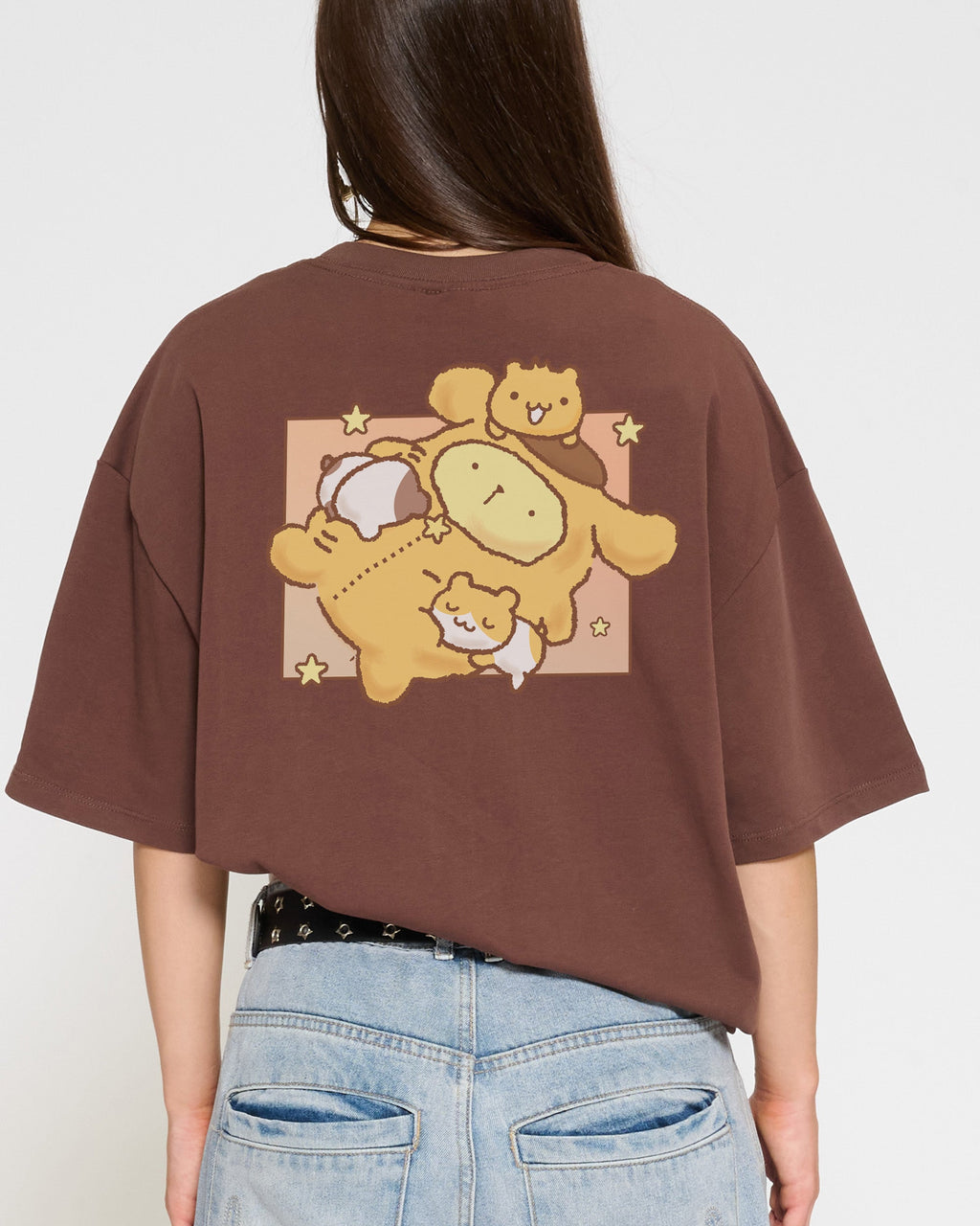 Pompompurin Yeehaw Oversized Tee