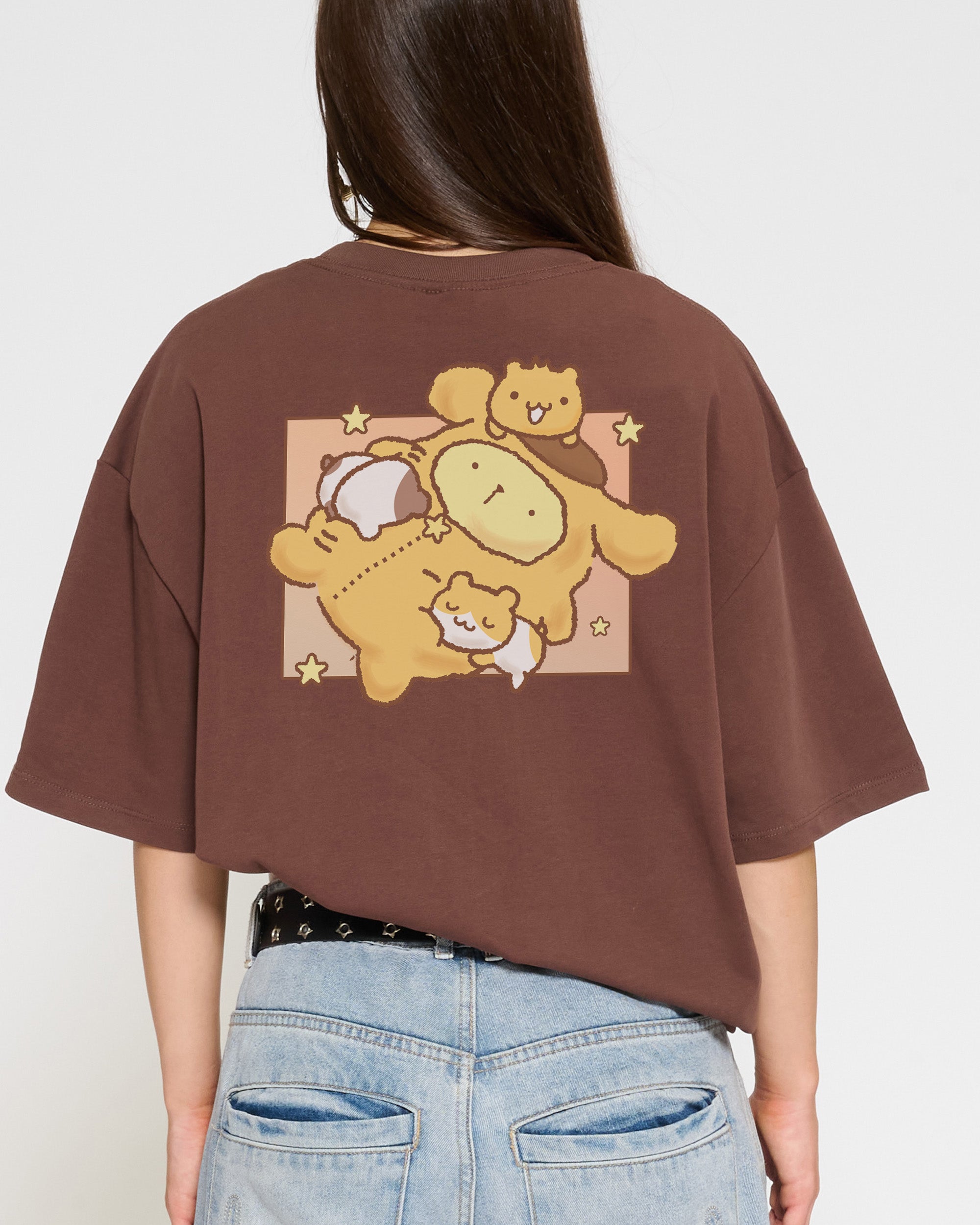 Pompompurin Yeehaw Oversized Tee