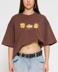 Pompompurin Nap Oversized Tee