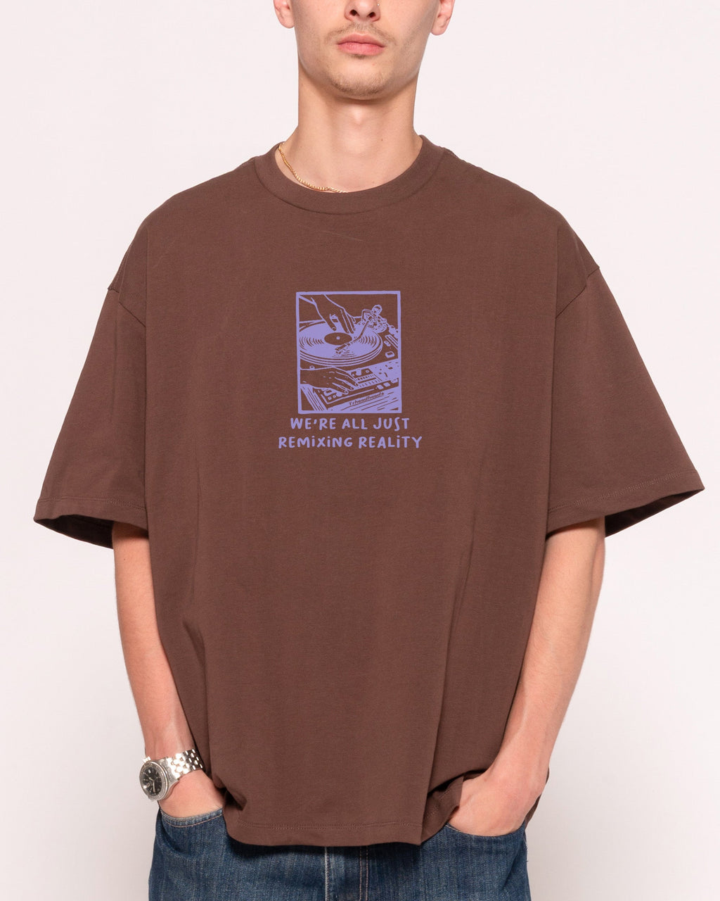 Remixing Reality Oversized Tee