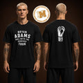 Bryan Adams Roll With The Punches Tour 2026 Two Sided Unisex Black T Shirt