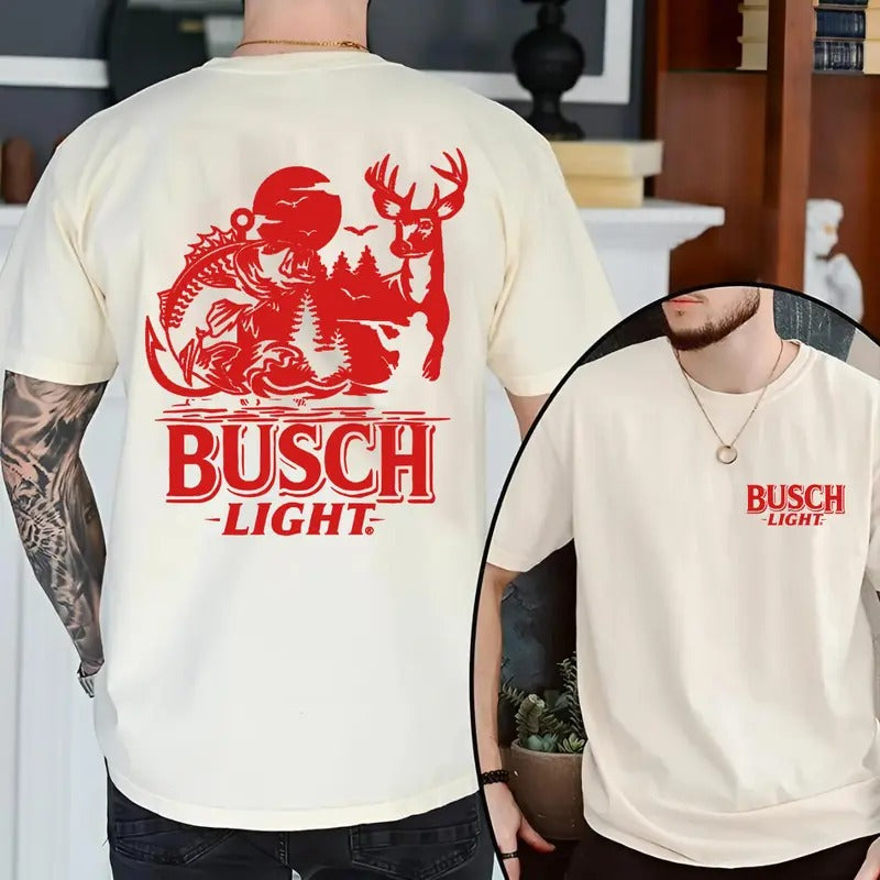 Busch Light Summer Hunting Classic & Long Sleeve Casual T-Shirts