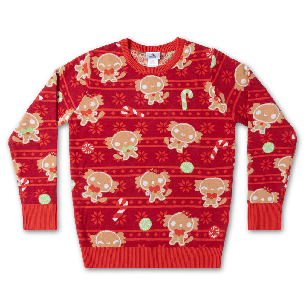 Gingerbread Axolotl Sweater