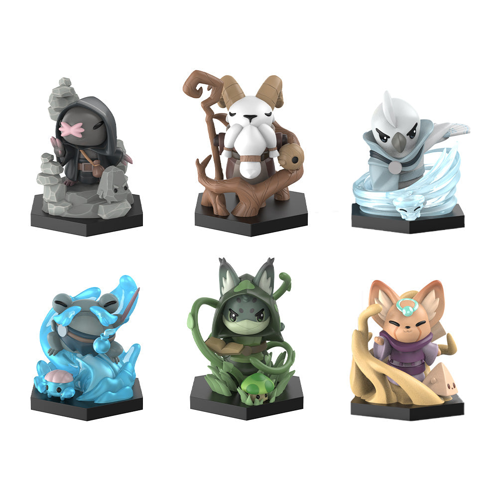 Command of Nature: Base Game + Sand & Wind Expansion Vinyl Figure Set