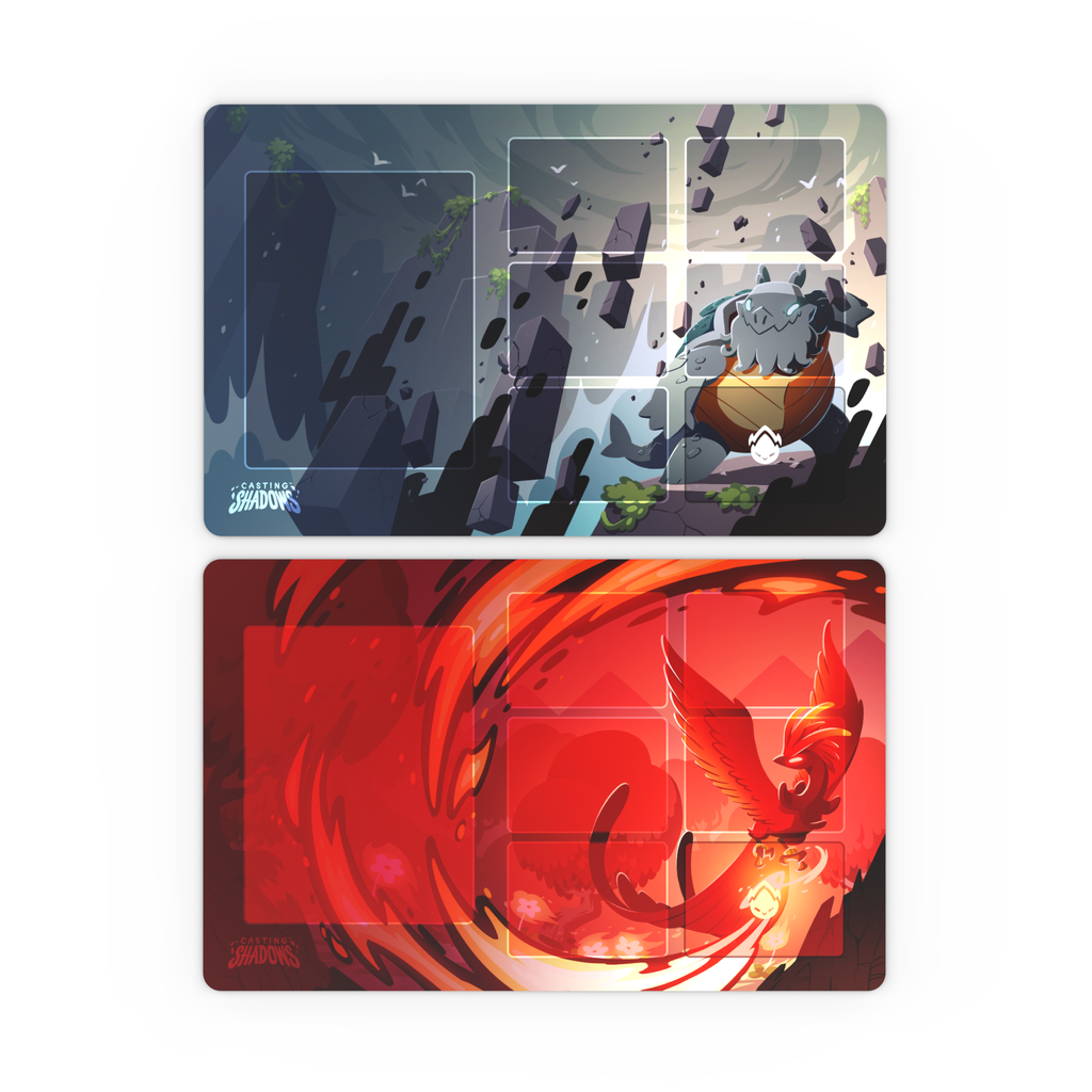 Casting Shadows: Molten Rock Expansion Play Mat Set