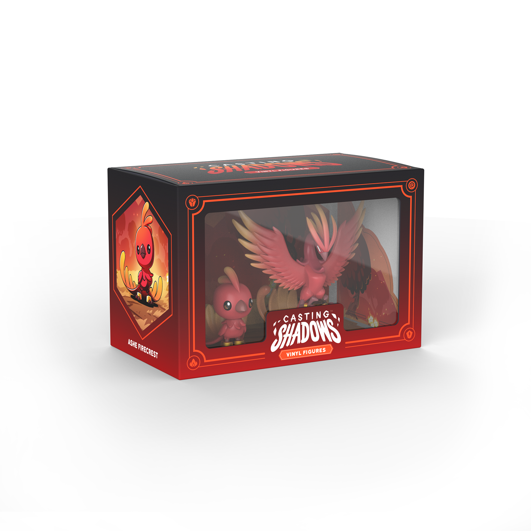 Casting Shadows: Ashe Firecrest & Ashe the Inferno Vinyl Figure Set