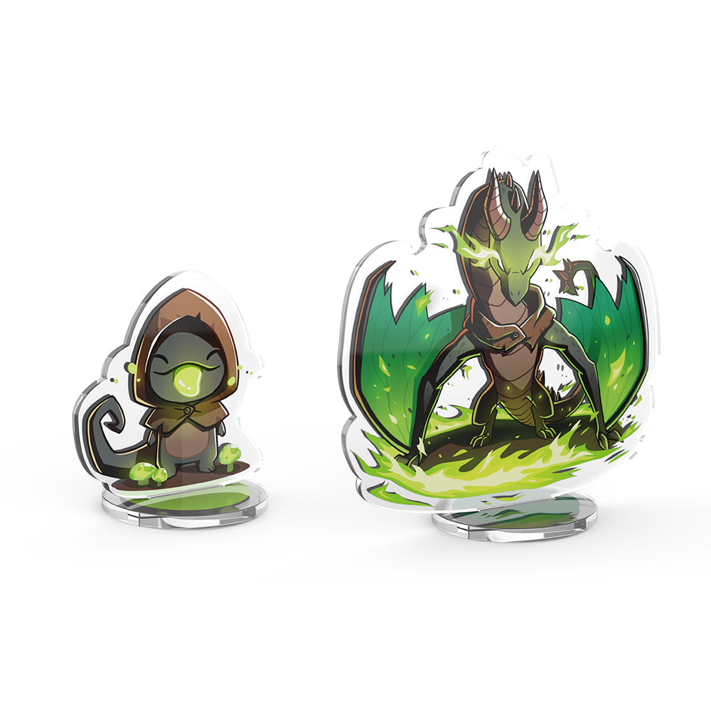 Casting Shadows: Haze Greentongue & Haze the Devastator Standee Set