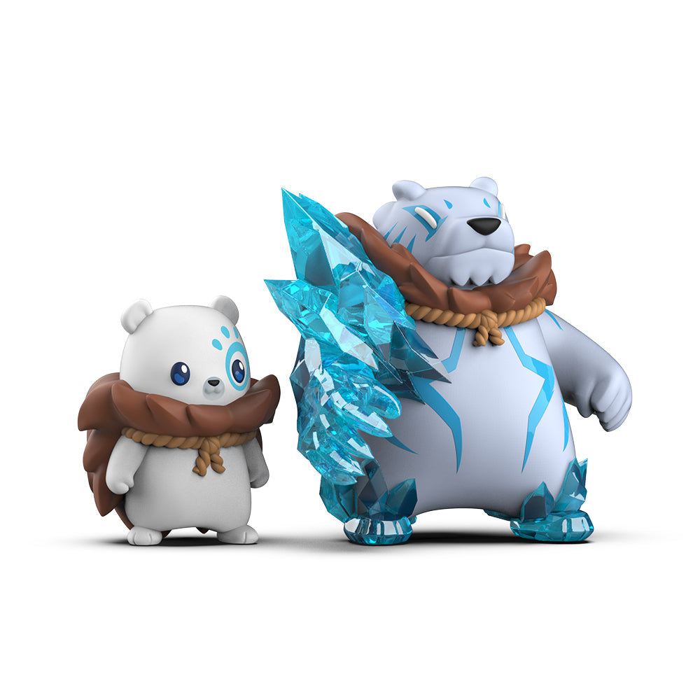 Casting Shadows: Frost Polarpaw & Frost the Merciless Vinyl Figure Set