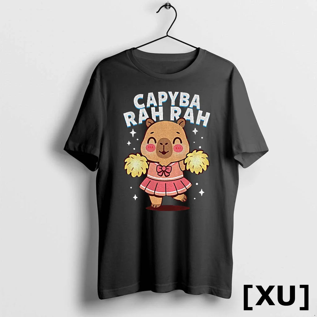 Capybara Cheerleader Capyba Rah Rah Meme Tshirts Sweater