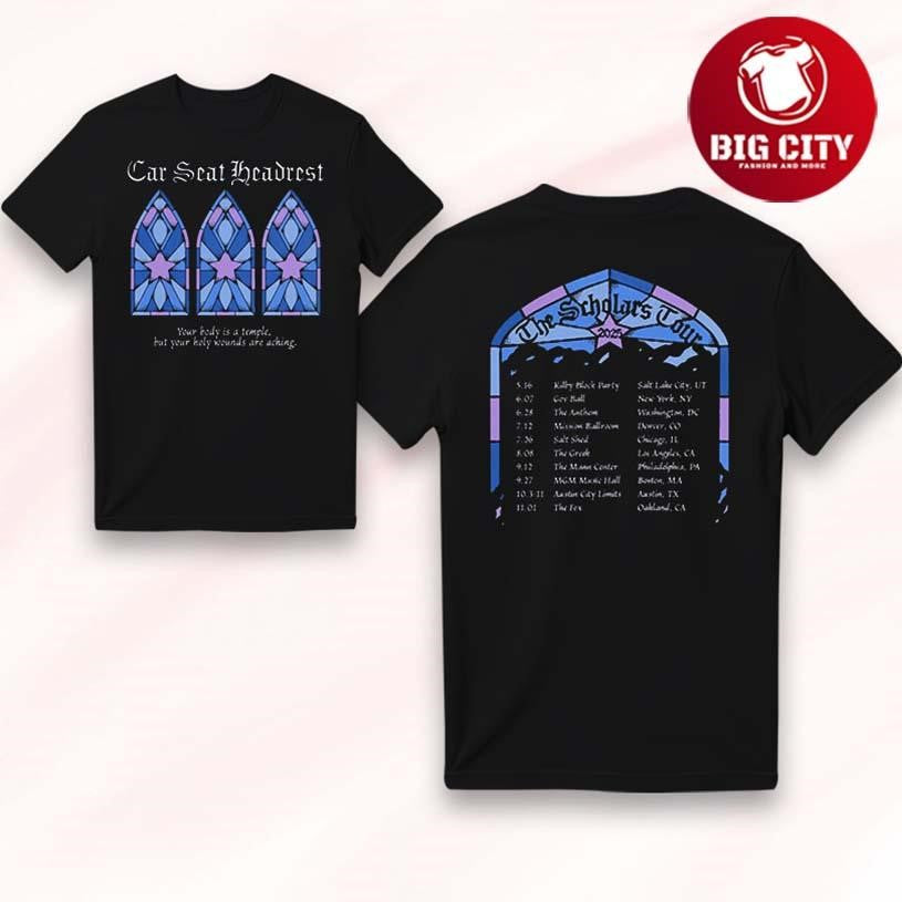 Car Seat Headrest 2026 Two Sided Shirt