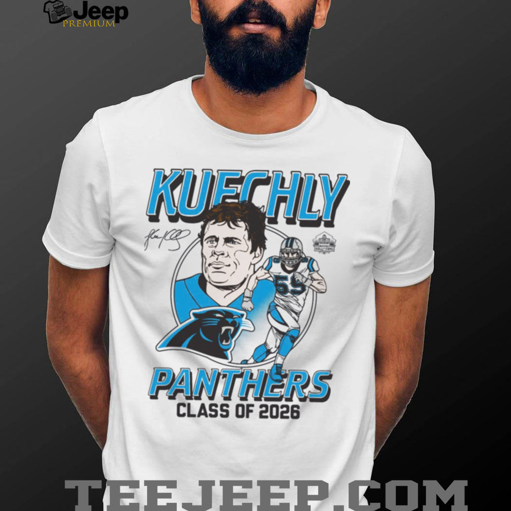 Carolina Panthers Luke Kuechly Class of 2026 Hall of Fame Shirt