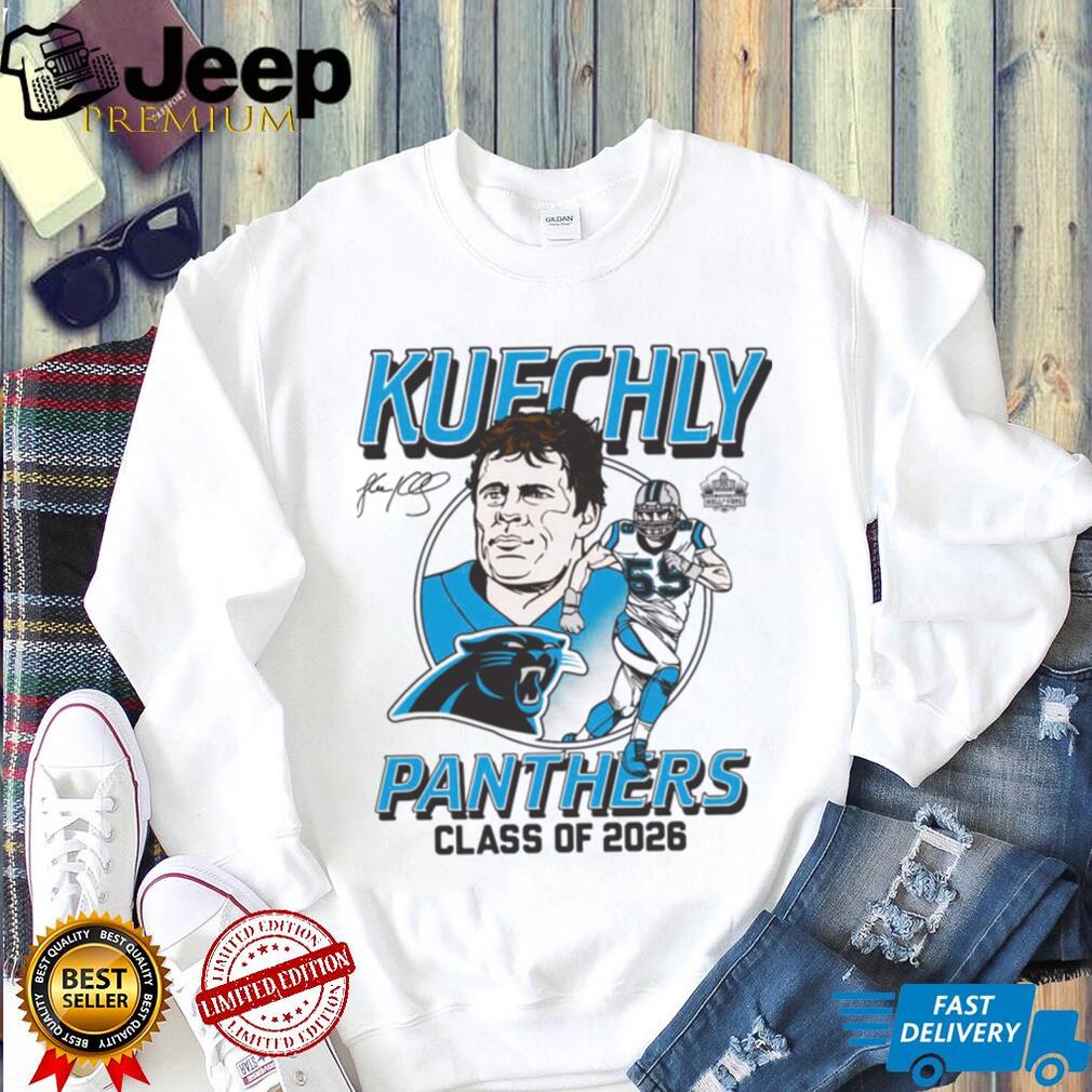 Carolina Panthers Luke Kuechly Class of 2026 Hall of Fame Shirt