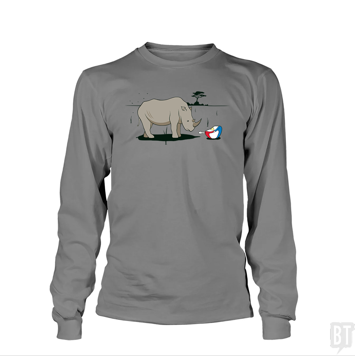 Sad Rhino Long Sleeve