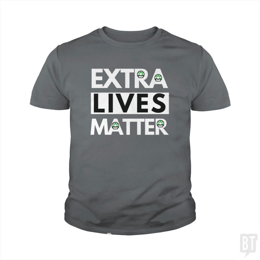 Extra Lives Matter Kids Shirt