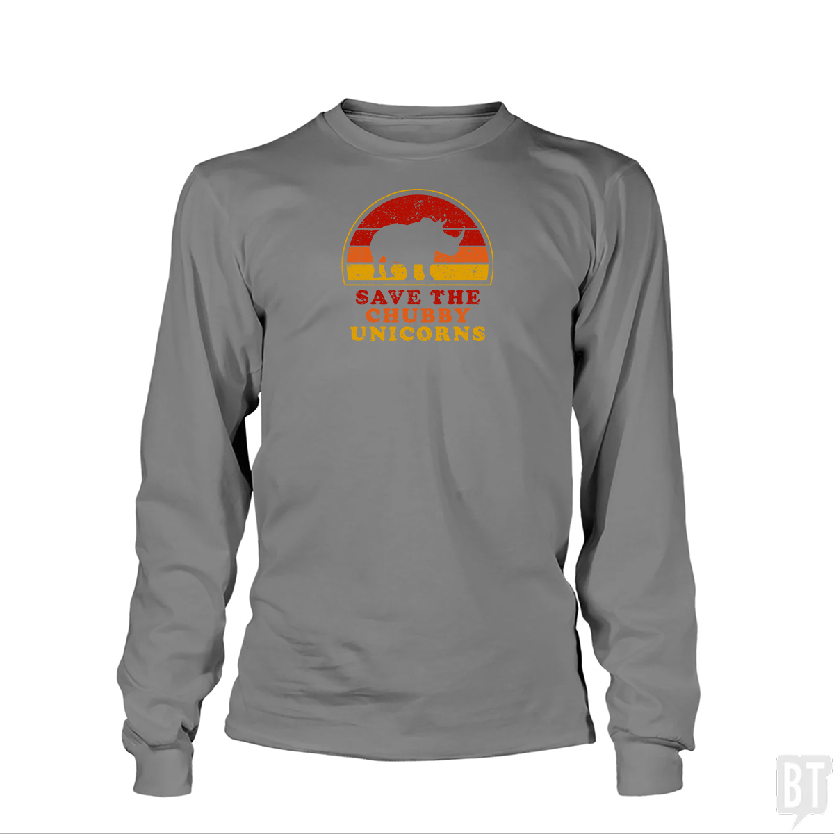 Save The Chubby Unicorns Long Sleeve