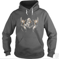 Bigfoot Rock On Hoodie