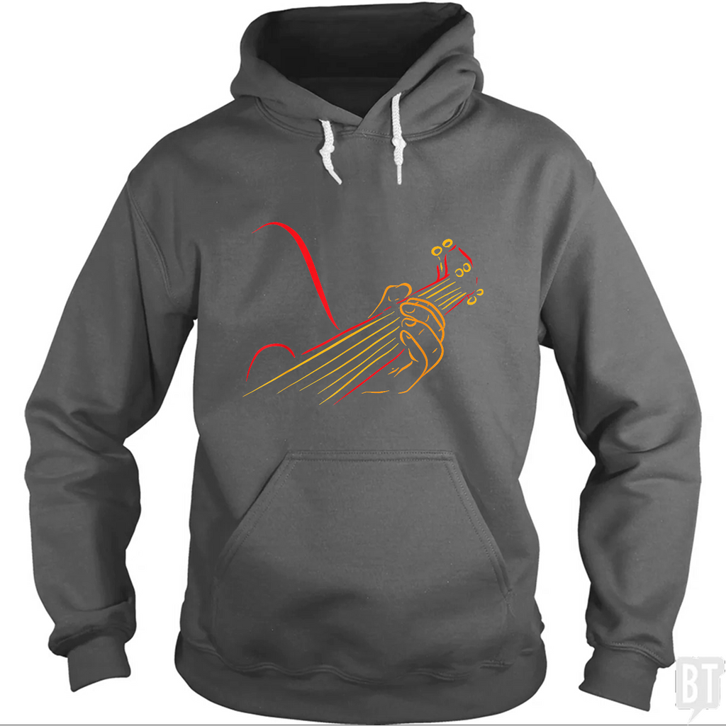 Playing Guitar Music Life Hoodie